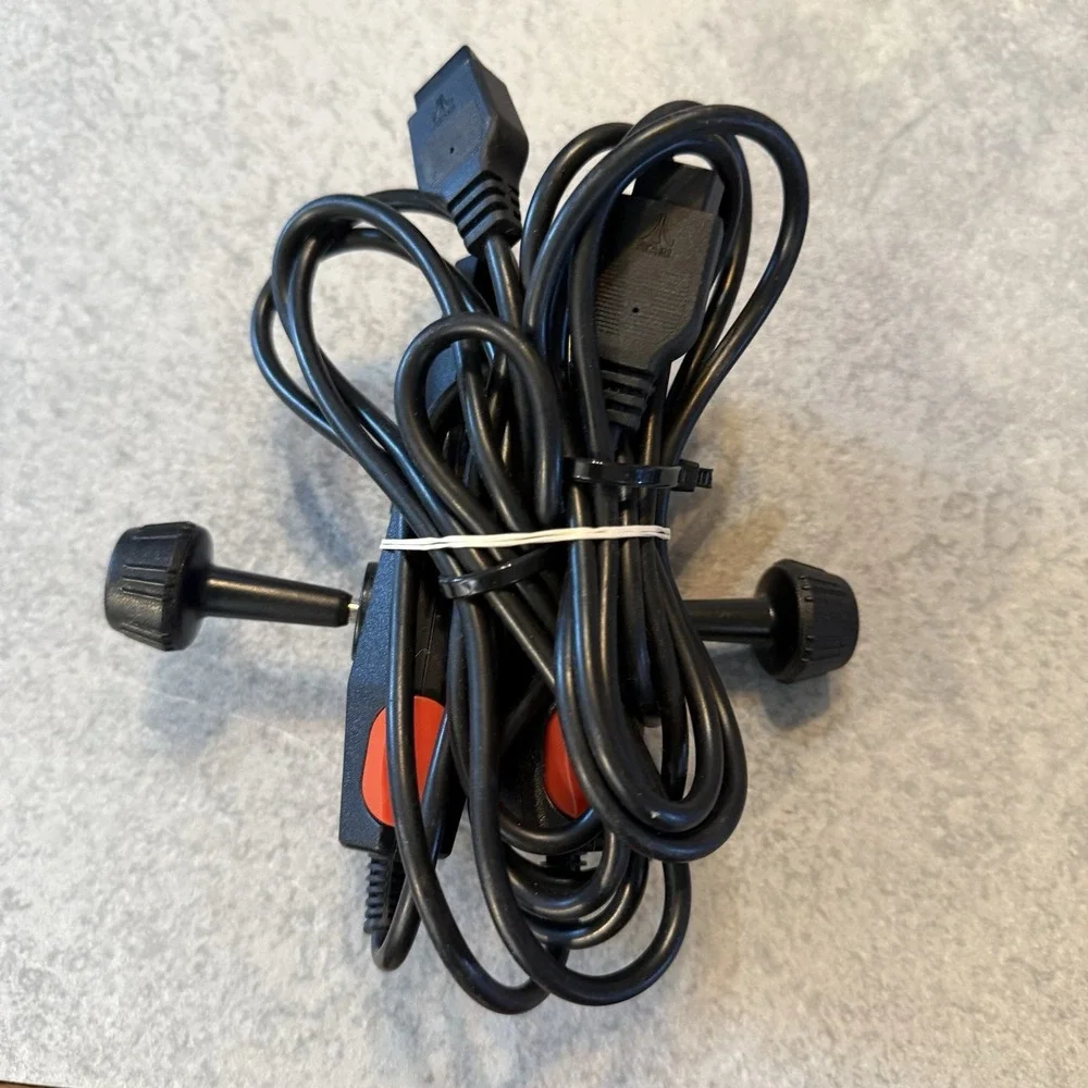 Vintage Atari Flashback Mini 7800 Joystick Controller Pair 2 Pack
